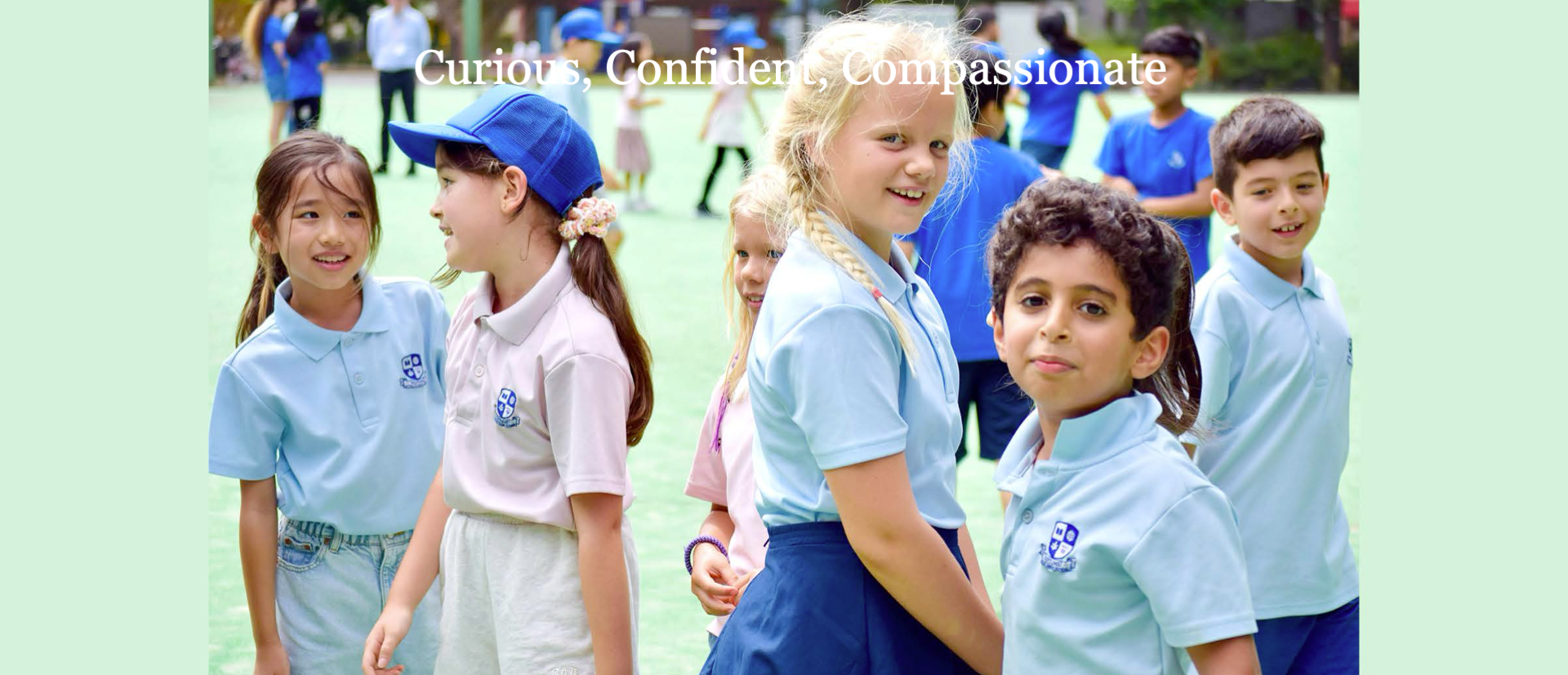 curious, confident, compassionate